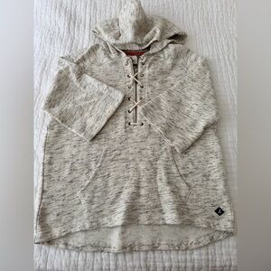 Sperry Womens 3/4 sleeve hooded sweatshirt - NEW